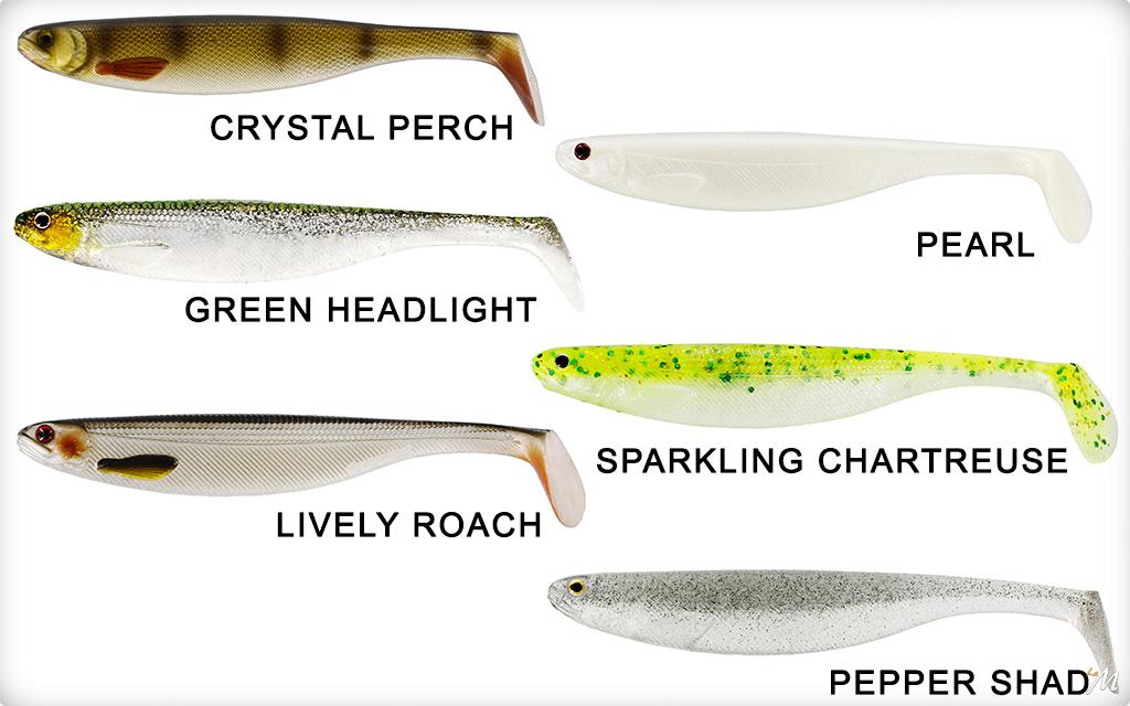 Westin ShadTeez Slim V2 - Esca In Gomma Softbait Per Luccio - 27 Cm / 22 G