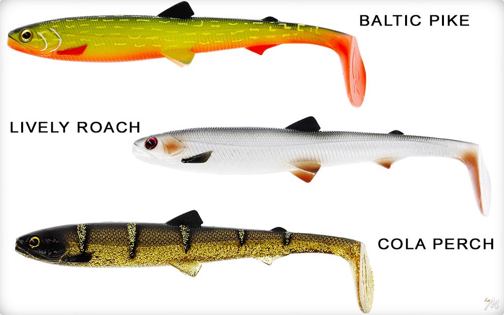 Set 4 Esche Artificiali Per Pesca - In Silicone, 10 Cm, Per Spinning In Mare E Acqua Dolce - Foto 4