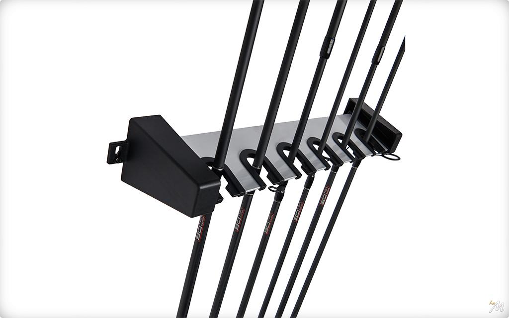 SCAFFALE PORTACANNE DA pesca, scaffale per canne da pesca metallo per canne da pesca, EUR 8,19
