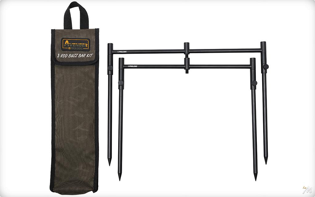 Sac de matériel de pêche à la Carpe, avec Buzz Bar, Bagage de Transport avec bâtons de Banque, Rod Pod