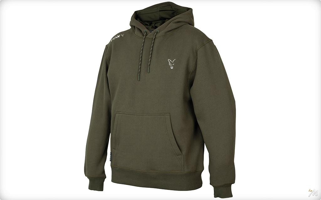Fox International Felpa Con Cappuccio Grey Green Abbigliamento