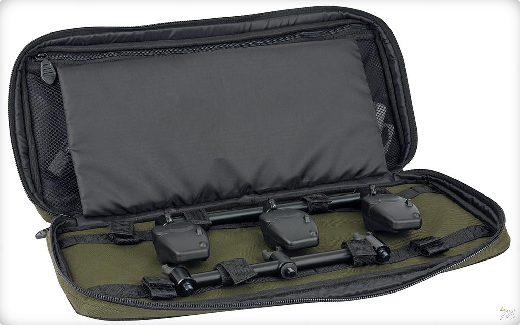 Lidsters Buzz Bar Per Carpfishing – 2 Barre Alluminio 20cm Nere – Portacanne Per 2 Canne