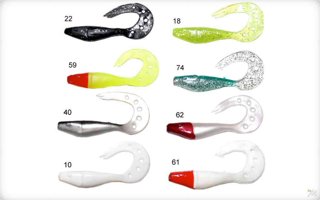 Artificiali in gomma per siluro Clearance