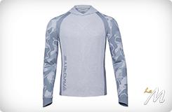 UV Hooded Jersey Light Grey