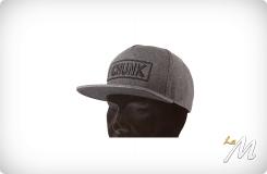 Chunk Grey Melton Wool Snap Back