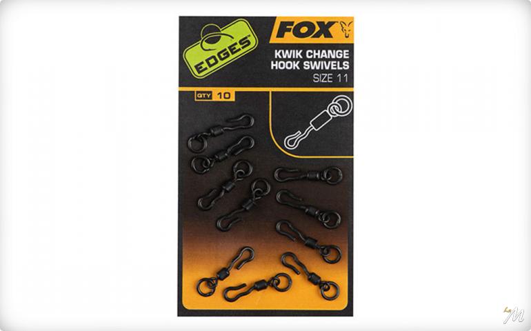 Fox Edges Kwik Change Hook Swivels