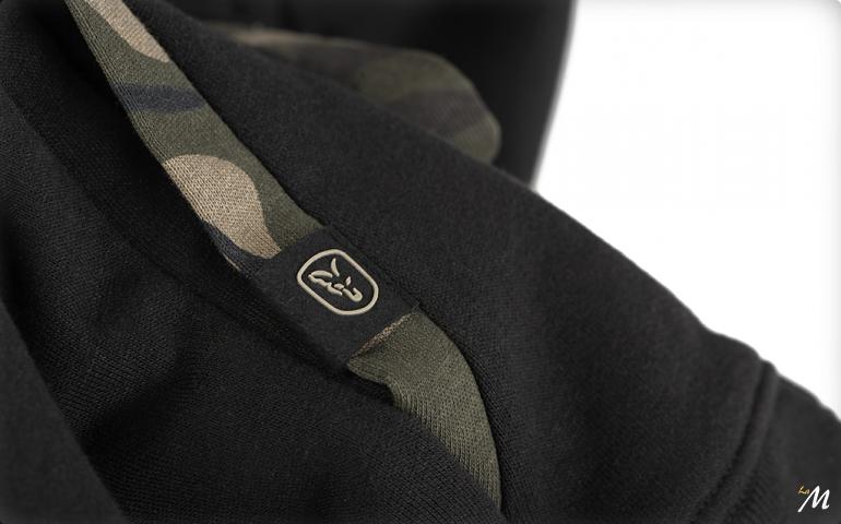 Felpa con Cerniera Black Camo Print Felpa con Cerniera Black Camo Print