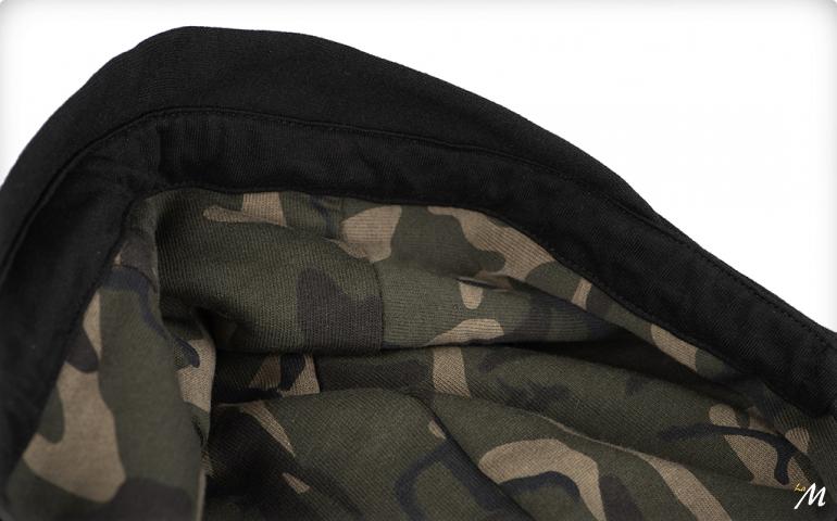 Felpa con Cerniera Black Camo Print Felpa con Cerniera Black Camo Print