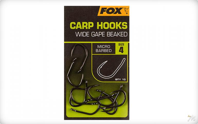 Carp Hooks Wide Gape Beaked
