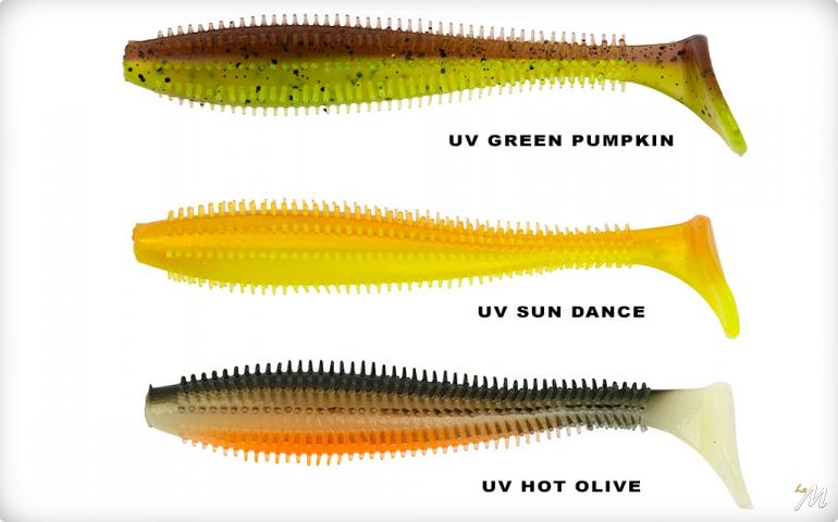 Spikey Shad Ultra UV 12cm
