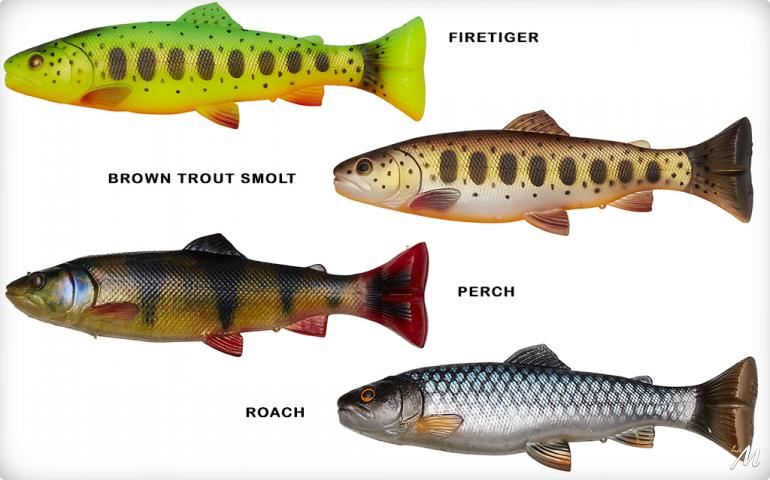 3D Craft Trout Pulsetail