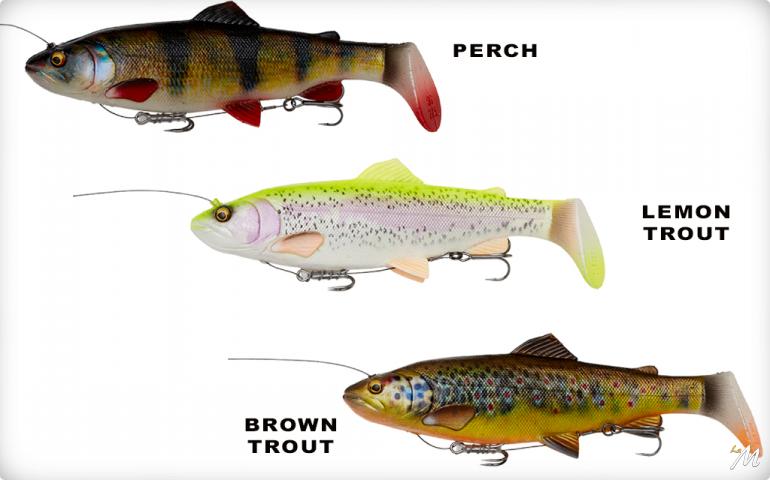 4D Line Thru Rattle Trout XXL