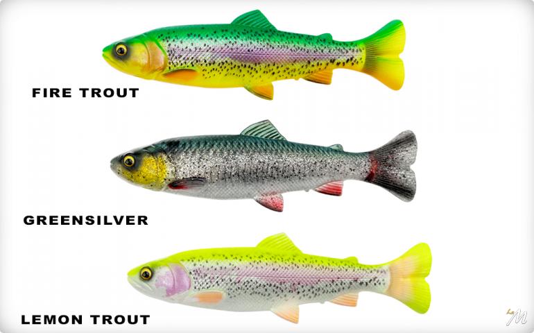 4D Line Thru Pulse Tail Trout Limited