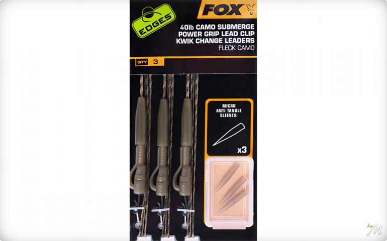 Fox Edges Camo Submerge Lead Clip