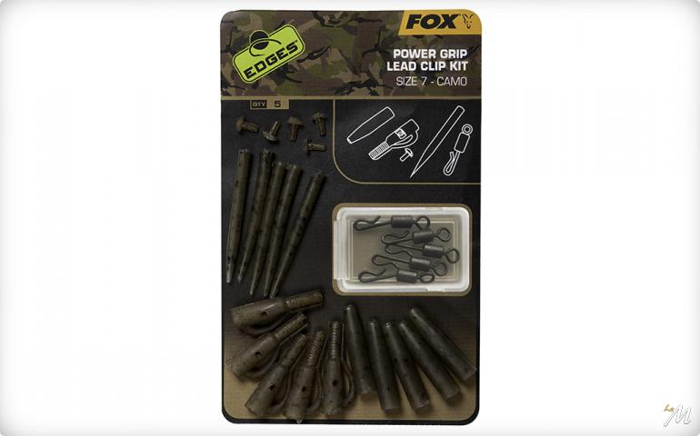 Fox Edges Powergrip Lead Clip Kit Camo