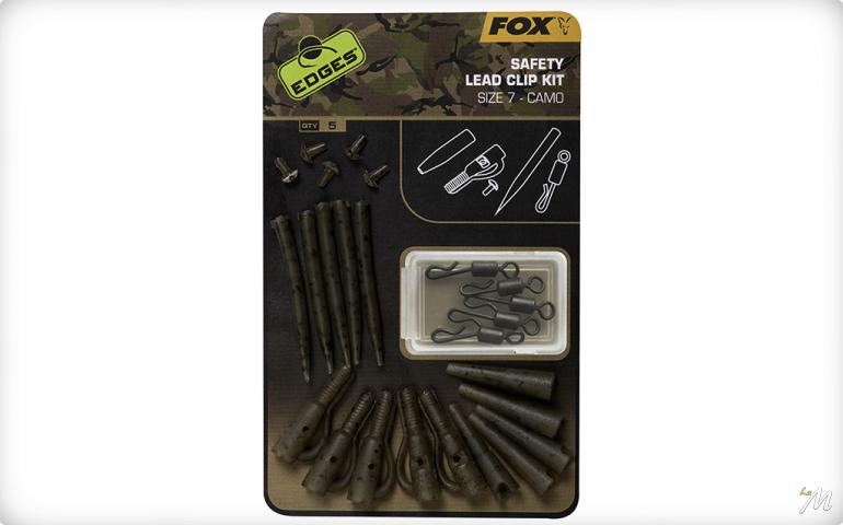 Fox Edges Safety Lead Clip Kit Camo