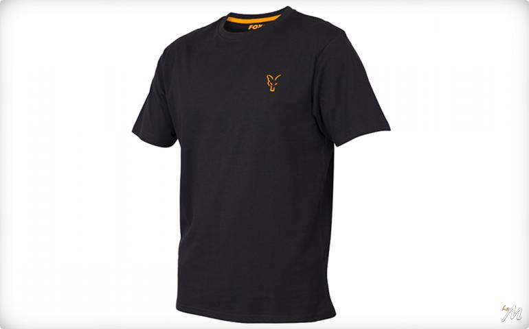 T-Shirt Black Orange