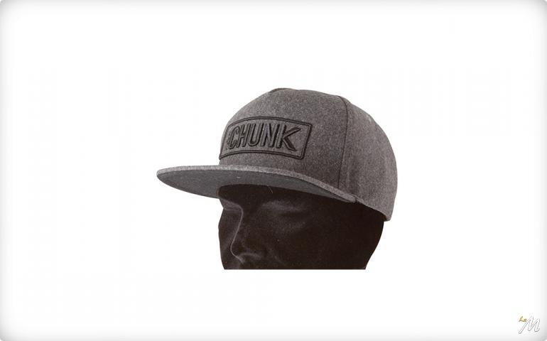 Chunk Grey Melton Wool Snap Back