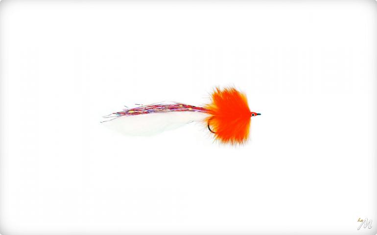 Pike Bunny White Orange Pike Bunny White Orange