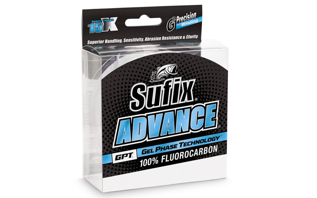 Sufix Advance Fluorocarbon G2 Filo Pesca Spinning Black Bass Trota Lago