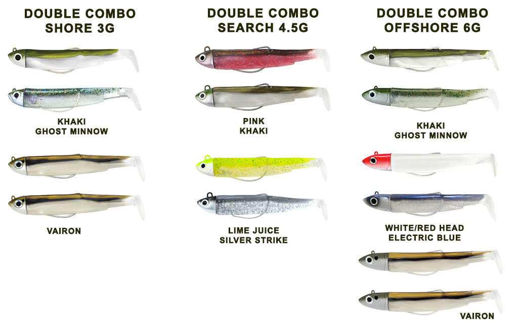 Storfisk Fogli Spinner Per Esche In Gomma, Set Con Vite A Molla, 6 Pezzi (2 Argento, 2 Oro, 2 Blu/argento) - 3