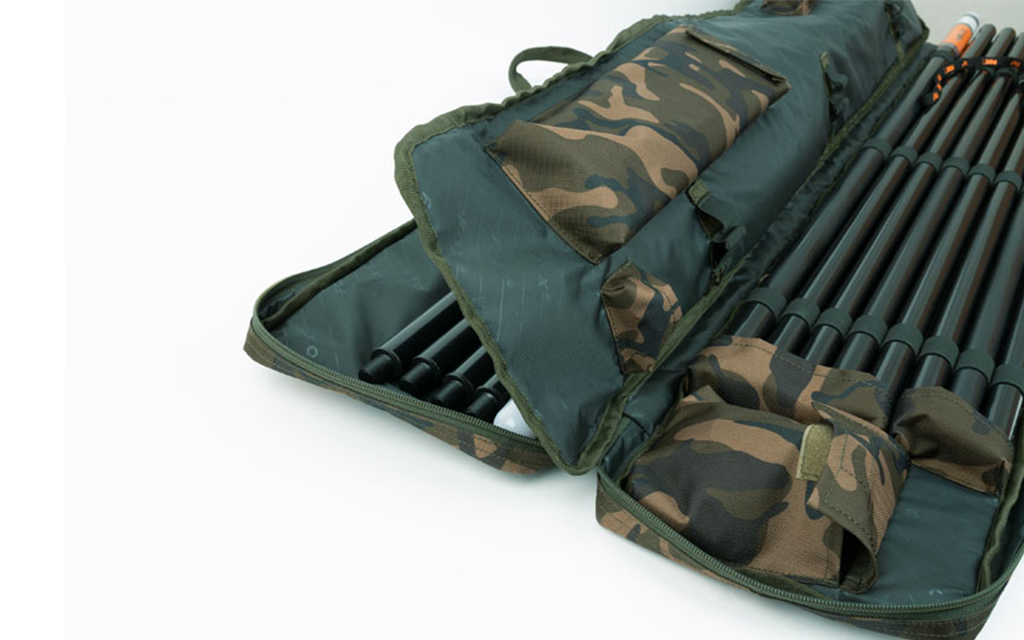 Fox Borsa Accessori Pesca Camolite: Impermeabile, Con Coperchio Trasparente, Camouflage 27x16x9,5cm - 3