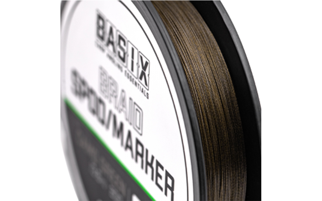 Tresse Spod/marqueur Korda Basix 200 M - Couleur Camo Vert - Pour Pêche à La Carpe