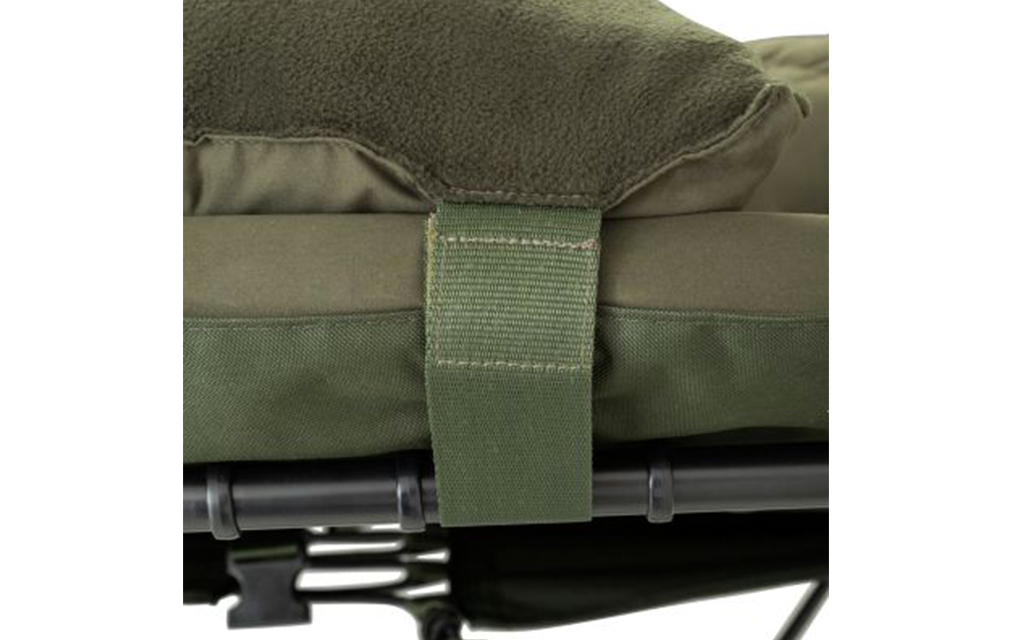 Sacco A Pelo Skills Tackle In Pile – Cuscino E Letto Da Pesca Per Carpa (Taglia Large, Mimetica)