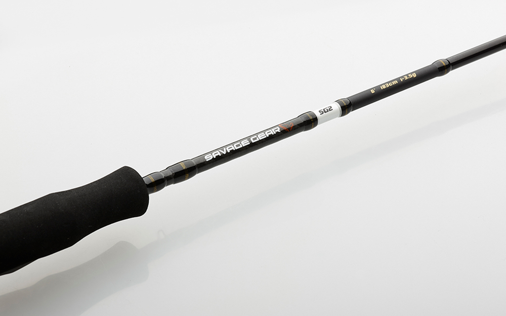 Canne à Pêche Ultra Légère Savage Gear SG2 Micro Game - 2,13 M, Portée 1,5-5 G, Pour Perche Et Truite