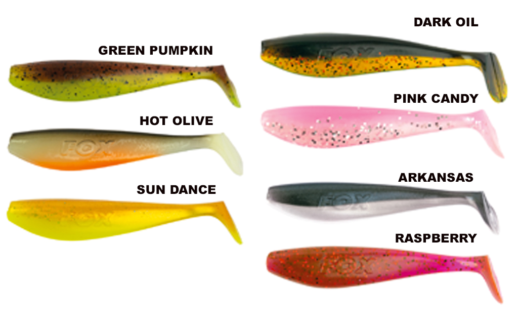 Esche Pesca FTM Seika Pro Speed Shad - Gomma Per Luccio E Persico