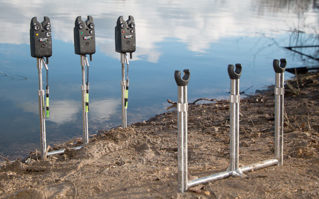 Korda Singlez Rod Pod Picchetti Buzz Bar Carpfishing
